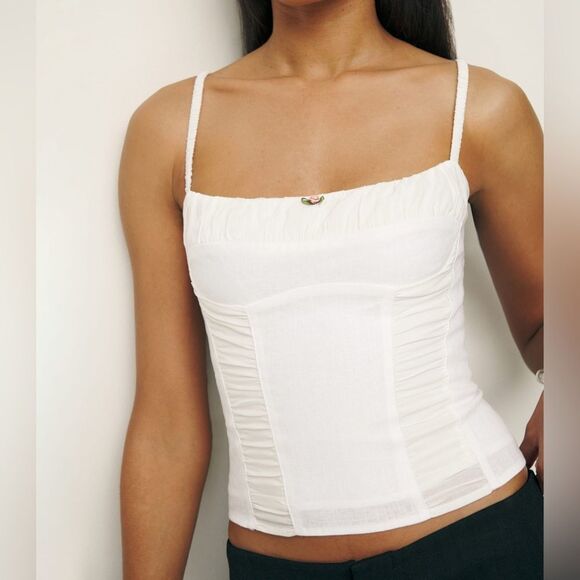 Reformation Tops - NWT Emery Linen Tank